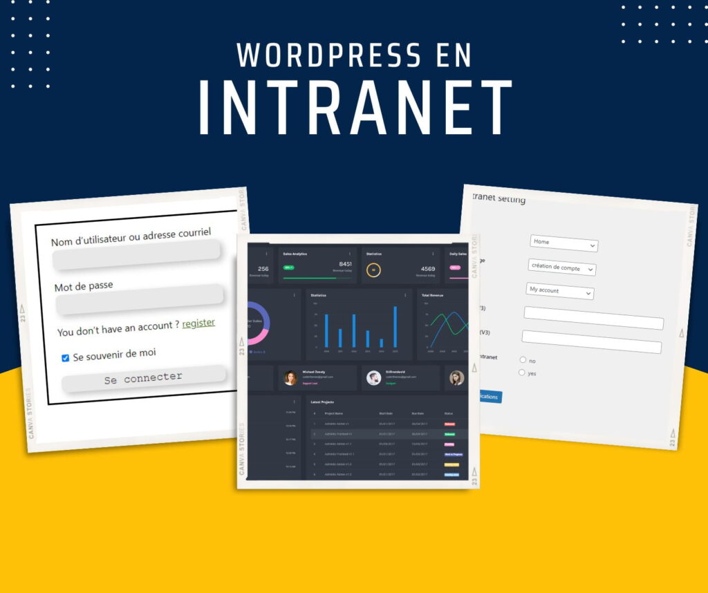 How to turn WordPress into an intranet? Two different approaches