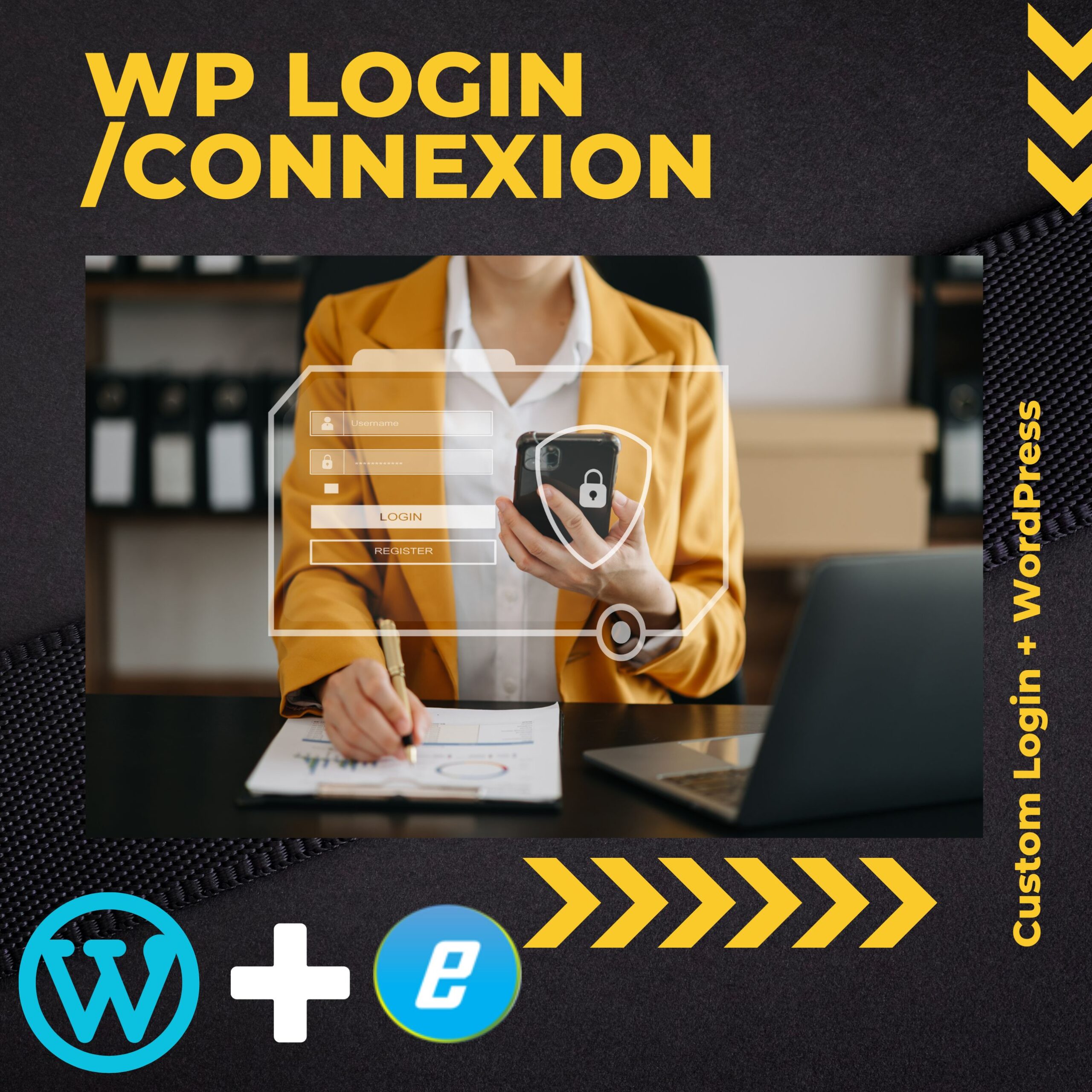 Connexion  et création de compte personnalisée — Plugin WordPress