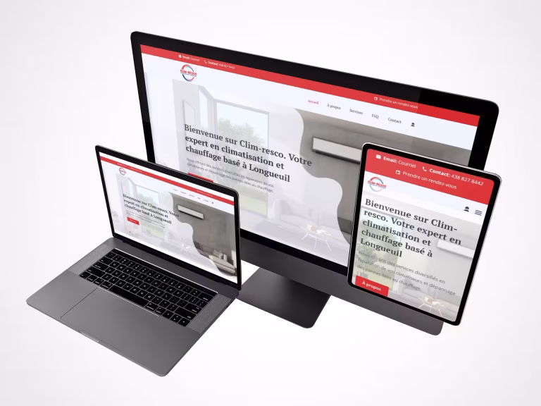 Website design — Clim-resco