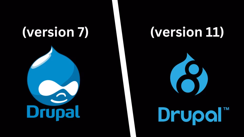 The main differences between Drupal 7 and 11.