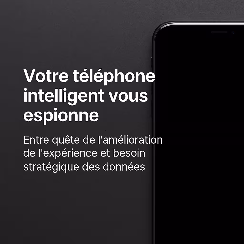 Your smartphone is spying on you: Between the quest for a better experience and data exploitation strategy